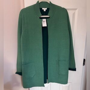 Jjill small petite open cardigan, NWT